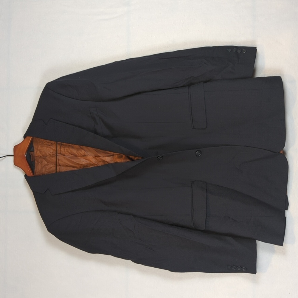 Jos. A. Bank Black‎ Double Breasted Slim Fit Men's Blazer